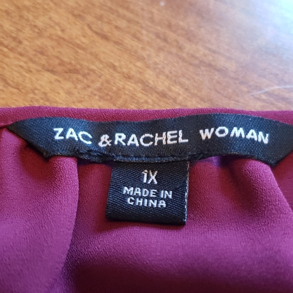 Zac & Rachel Woman Blouse, Size 1X - Picture 3 of 6